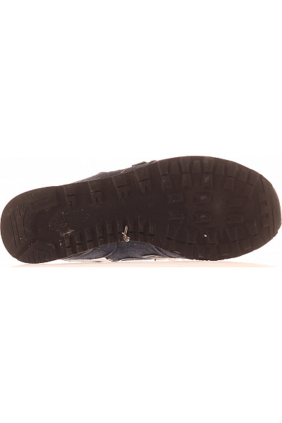 New Balance Modré semišové tenisky šněrovací volnočasové Velikost 42.5 | New Balance | obrázek 3