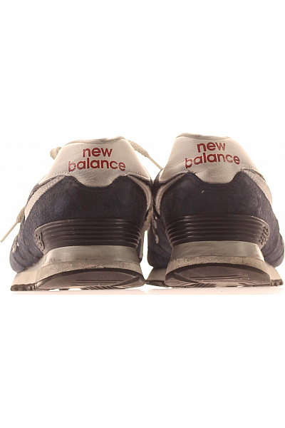 New Balance Modré semišové tenisky šněrovací volnočasové Velikost 42.5 | New Balance | obrázek 4