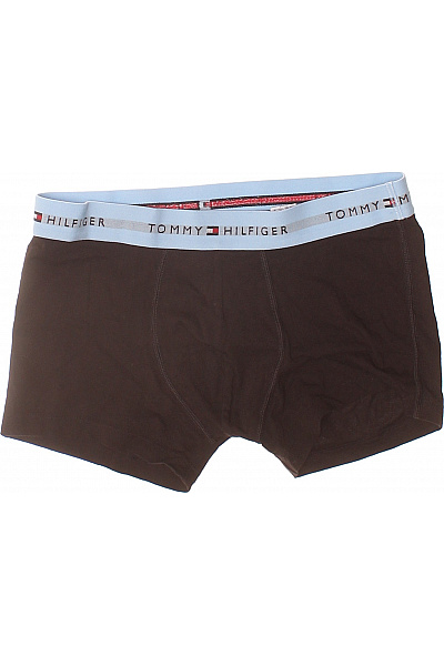 TOMMY HILFIGER pánské bavlněné boxerky měkké hnědé Vel. EU S | TOMMY HILFIGER | obrázek 2