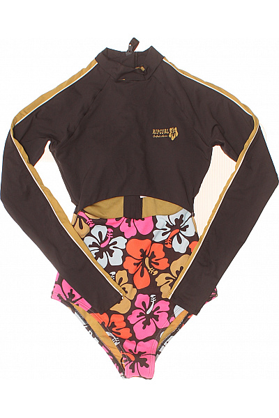 Rip Curl Dámské Jednodílné Plavky S Dlouhým Rukávem Květinové Vel. XXS