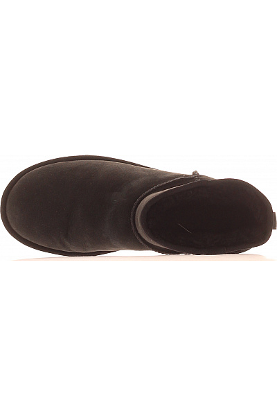 UGG Černé kotníkové válenky s kožíškem Velikost 42 | UGG | obrázek 2
