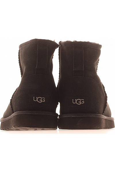 UGG Černé kotníkové válenky s kožíškem Velikost 42 | UGG | obrázek 4