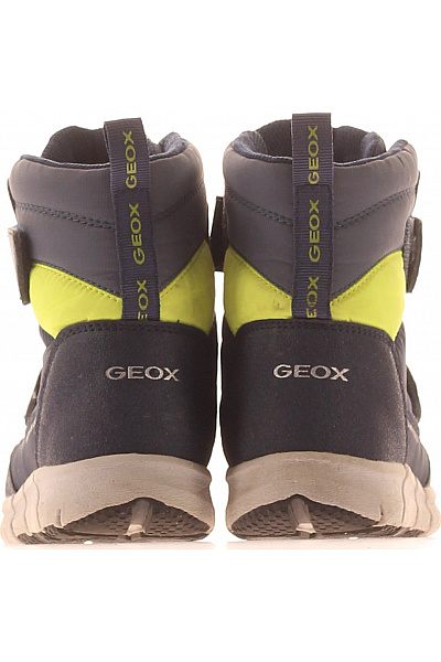 GEOX Dětské kotníkové zimní nepromokavé boty na suchý zip Vel. 29 | GEOX | obrázek 4