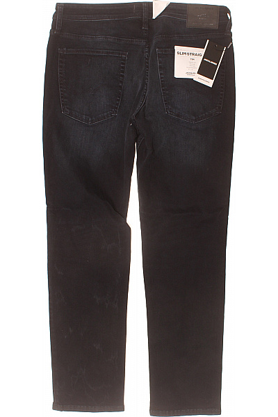 JACK & JONES Pánské džíny rovné strečové černé Velikost 34/32 | JACK & JONES | obrázek 2