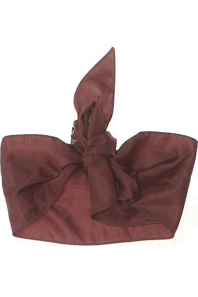 Hnědá elegantní zavinovací šála | Unimoda | obrázek 2