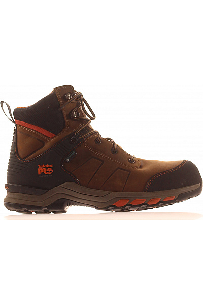 Timberland Pánské Kotníkové Kožené Pracovní Boty Hnědé šněrovací Voděodolné Vel. 43