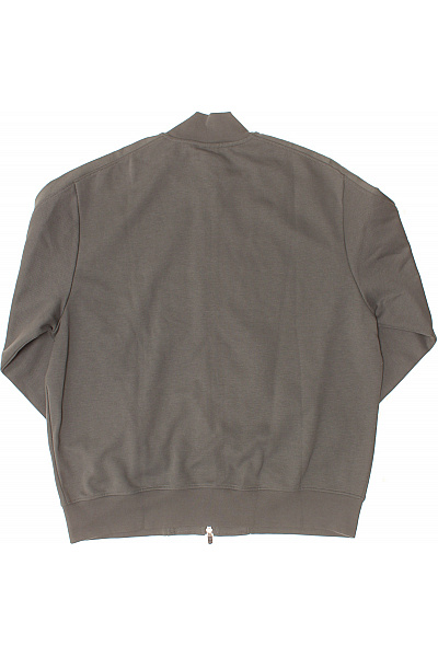 ARMANI Pánská mikina s dlouhým rukávem na zip khaki Velikost xl | ARMANI | obrázek 2