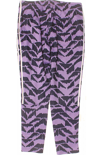 ADIDAS Dámské tepláky fialové s černým vzorem Vel. M | ADIDAS | obrázek 4