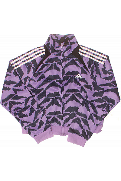ADIDAS Dámské tepláky fialové s černým vzorem Vel. M | ADIDAS | obrázek 5