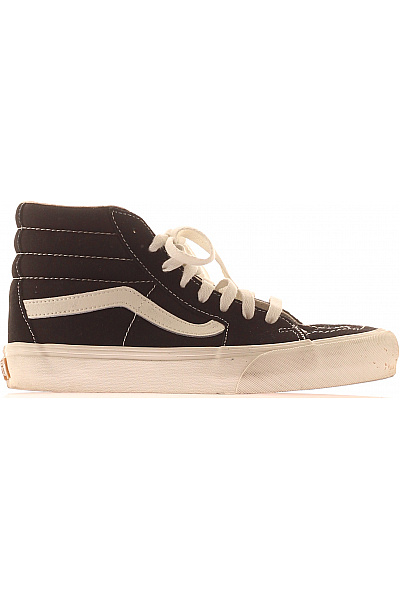 Vans Černé Vysoké Tenisky šněrovací Volnočasové Textilní Vel. 39