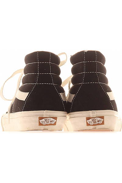 Vans Černé vysoké tenisky šněrovací volnočasové textilní Vel. 39 | Vans | obrázek 4