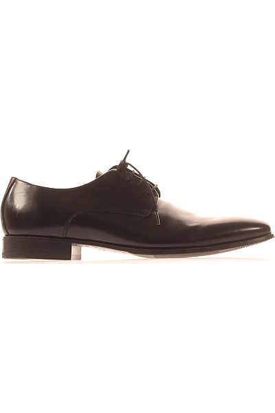 Emilio Sarto Pánské černé Elegantní šněrovací Polobotky Vel. 42