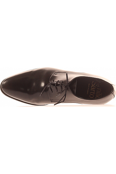 Emilio Sarto Pánské černé elegantní šněrovací polobotky Vel. 42 | Emilio Sarto | obrázek 2