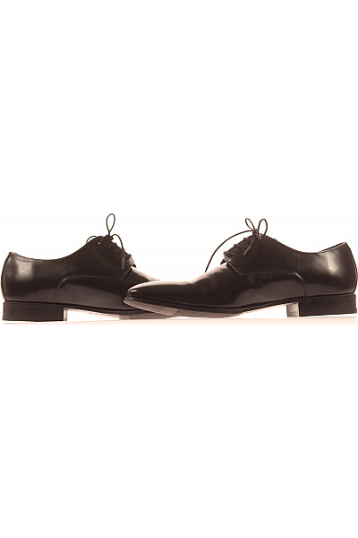 Emilio Sarto Pánské černé elegantní šněrovací polobotky Vel. 42 | Emilio Sarto | obrázek 5