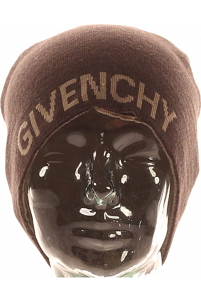 GIVENCHY Hnědá Pletená čepice S Logem
