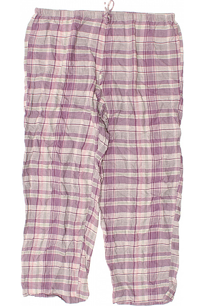Ralph Lauren Dámské bavlněné pyžamo fialové kostkované Vel. L | Ralph Lauren | obrázek 2