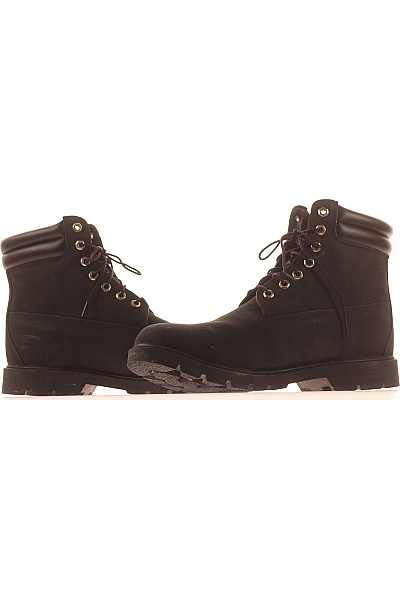 Timberland Černé kotníkové šněrovací semišové volnočasové boty Velikost 49 | Timberland | obrázek 5