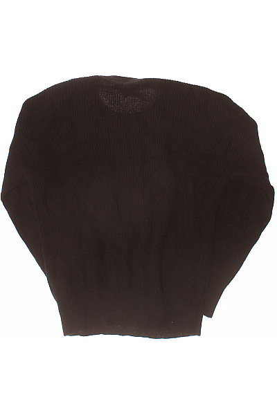 MAX TONSO CASHMERE Dámský kašmírový svetr černý žebrovaný volný přes hlavu Velikost EU M | MAX TONSO CASHMERE | obrázek 3