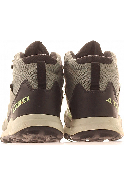 ADIDAS Dětské kotníkové trekingové outdoorové boty Gore-Tex khaki Vel. 36 | ADIDAS | obrázek 4