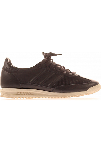 ADIDAS Dámské Tenisky Kožené šněrovací Volnočasové černé Vel. 38