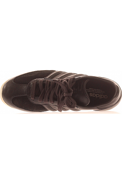 ADIDAS dámské tenisky kožené šněrovací volnočasové černé Vel. 38 | ADIDAS | obrázek 2
