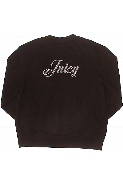Juicy Couture Dámská černá mikina s dlouhým rukávem a výšivkou přes hlavu Vel. M | Juicy Couture | obrázek 3