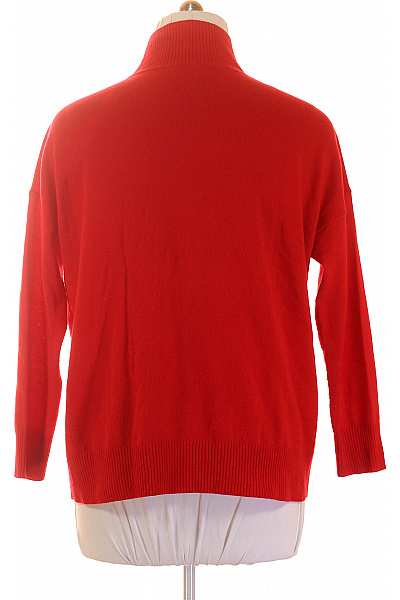 MAX TONSO CASHMERE Dámský červený vlněný rolák Vel. EU S/M | MAX TONSO CASHMERE | obrázek 2