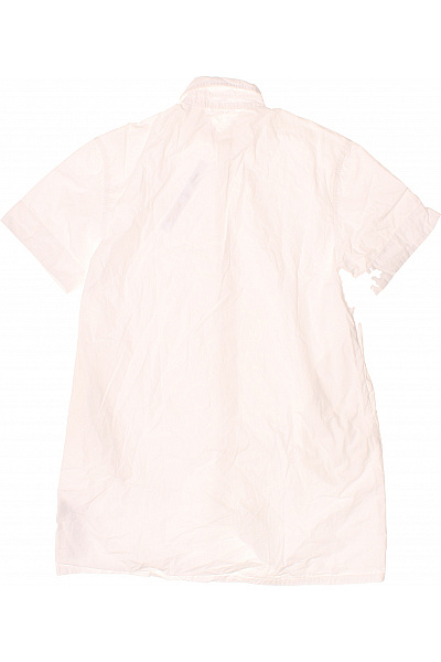 Knowledge Cotton Apparel Dámské bílé bavlněné košilové šaty s krátkým rukávem Velikost EU S | Knowledge Cotton Apparel | obrázek 3