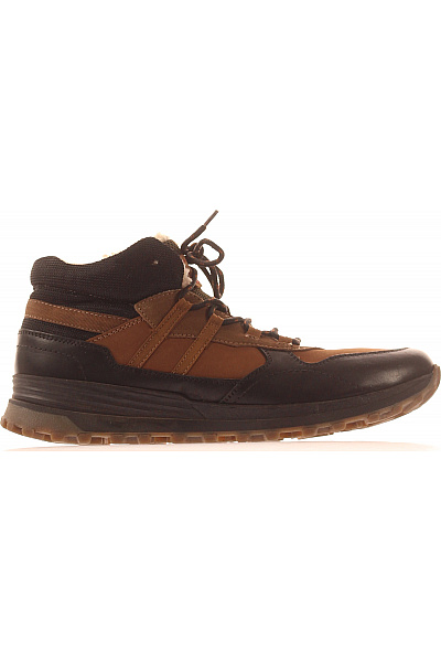 Ashton Aubry. Hnědé Kotníkové Zimní Outdoorové Boty Se šněrováním Velikost 46