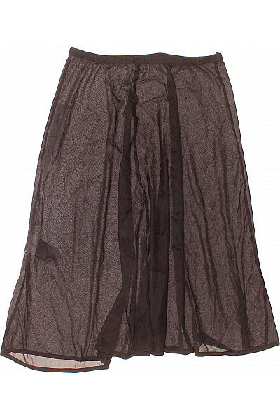 Dámské sukně midi průsvitná hnědá Vel. M | Unimoda | obrázek 2