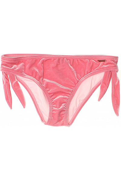 PROTEST růžové sametové bikiny na zavazování Vel. 36 | PROTEST | obrázek 2