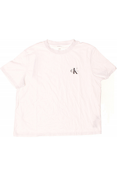 Calvin Klein Dámské tričko s krátkým rukávem jednobarevné basic bavlněné Vel. XL | Calvin Klein | obrázek 2