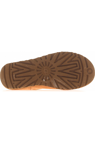 UGG Hnědé kožené válenky s kožíškem zimní Velikost 38 | UGG | obrázek 3