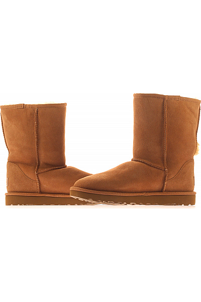 UGG Hnědé kožené válenky s kožíškem zimní Velikost 38 | UGG | obrázek 5