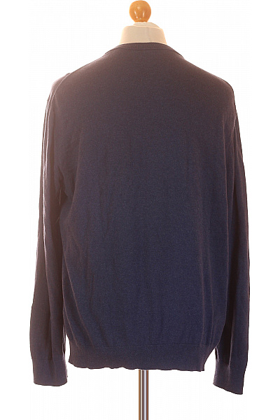 GANT Pánský bavlněný svetr přes hlavu modrý basic Vel. EU XL | GANT | obrázek 3