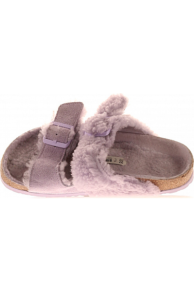 Birkenstock Dámské nazouváky s kožíškem fialové Vel. 37 | Birkenstock | obrázek 2
