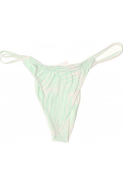 Roxy Dámské plavky tanga zelené pruhované Velikost M | Roxy | obrázek 2