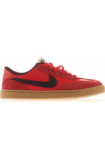 Nike Pánské červené Tenisky Semišové šněrovací Volnočasové Vel. 42