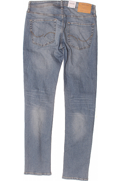 JACK & JONES Pánské džíny modré strečové úzké seprané Vel. 32/34 | JACK & JONES | obrázek 2