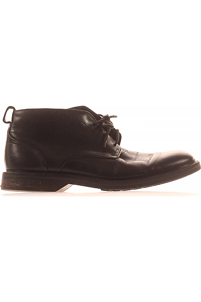 Clarks Pánské Kotníkové šněrovací černé Vycházkové Boty Velikost 42