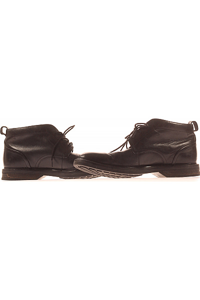 Clarks Pánské kotníkové šněrovací černé vycházkové boty Velikost 42 | Clarks | obrázek 5