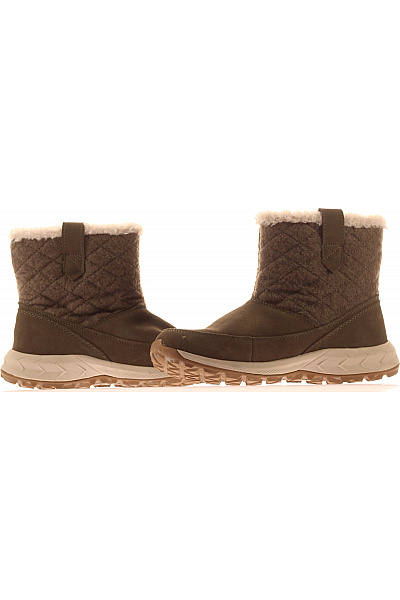 Jack Wolfskin Khaki kotníkové zimní zateplené boty s kožíškem Velikost 39 | Jack Wolfskin | obrázek 5