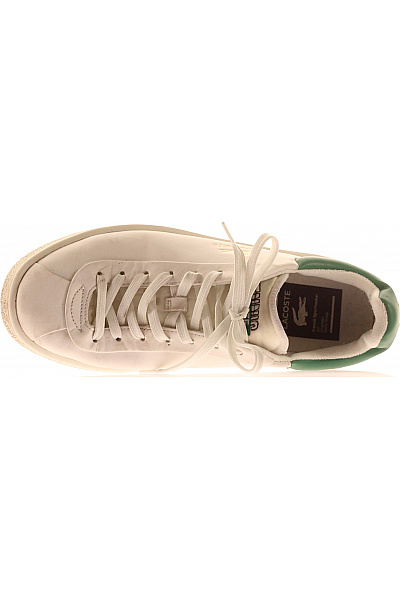 LACOSTE tenisky bílé zelená volnočasové krajkové Vel. 41 | LACOSTE | obrázek 2