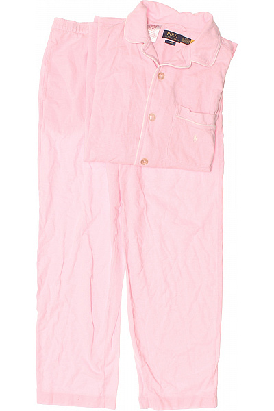 Ralph Lauren Dámské Bavlněné Pyžamo Růžové Vel. L