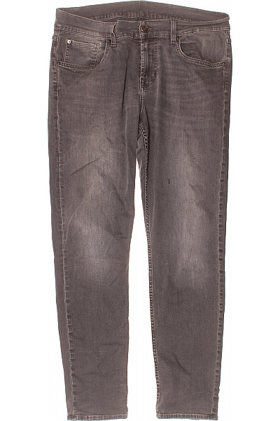 7 For All Mankind Pánské šedé Džíny Rovné S Kapsami Velikost EU 33