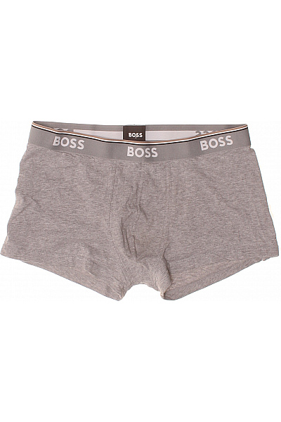 Hugo Boss pánské bavlněné boxerky šedé Vel. L | Hugo Boss | obrázek 2