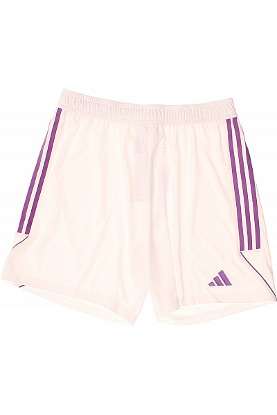 ADIDAS Dámské Sportovní Kraťasy Krátké Pruhované Vel. M