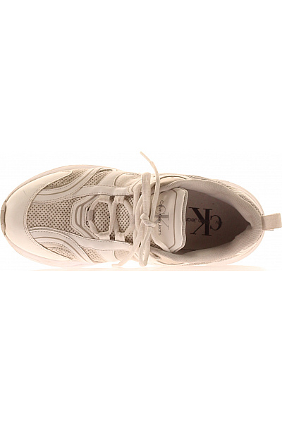 Calvin Klein Dámské tenisky Calvin Klein Jeans bílé sportovní prodyšné Vel. 39 | Calvin Klein | obrázek 2