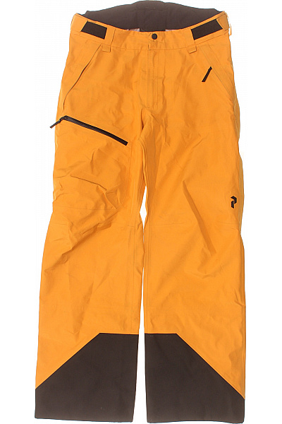 PEAK PERFORMANCE Dámské Lyžařské Kalhoty Oranžové Dvoubarevné Vel. M