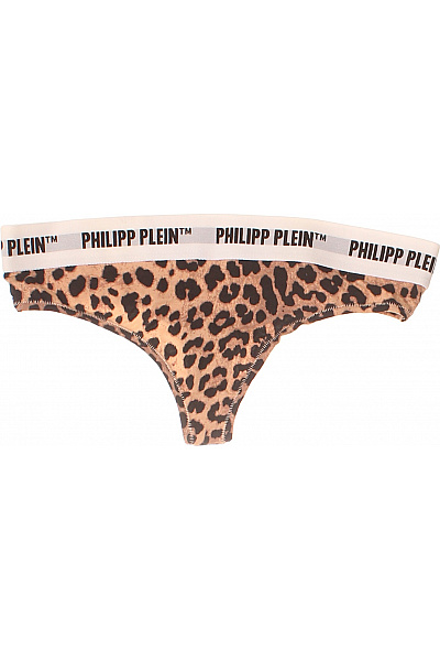 PLEIN SPORT Dámské Kalhotky Leopardí Vzor Vel. L